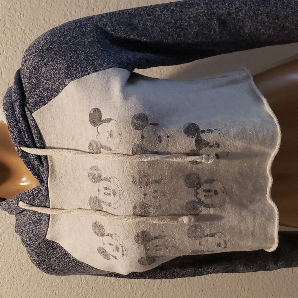 Mickey Mouse Cropped Hoodie